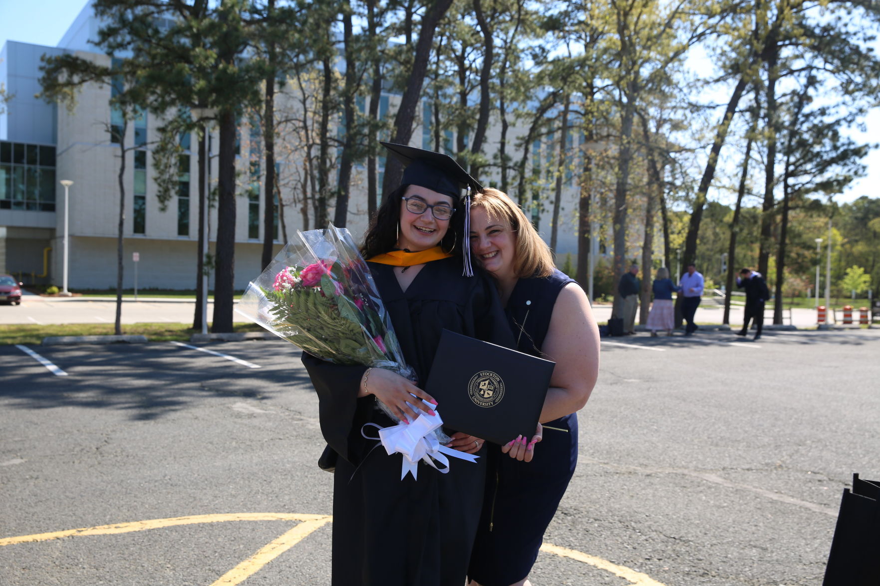 Stockton University commencement Tuesday, May 11, 2021 at the Galloway Township campus